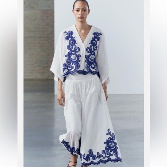 NWT vacation Midi Skirt Embroidery size XS and XL 
FIRM PRICE - Picture 8 of 16